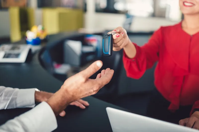 przekazanie kluczy do auta