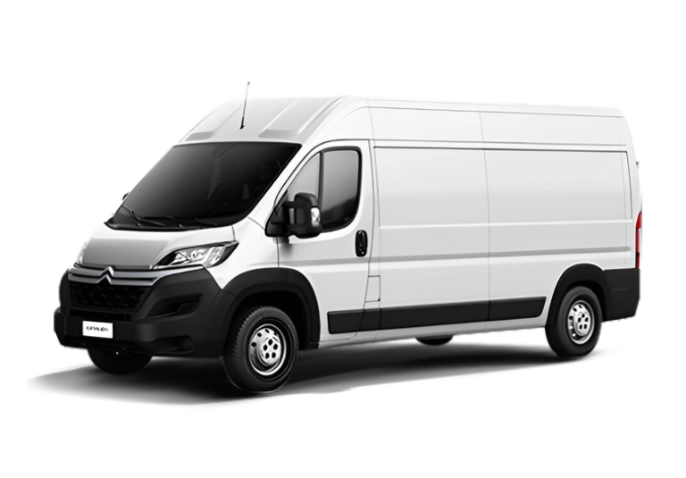 białe auto transportowe